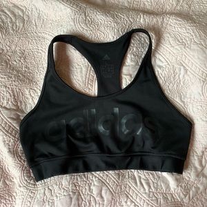 Adidas Black Sports Bra
